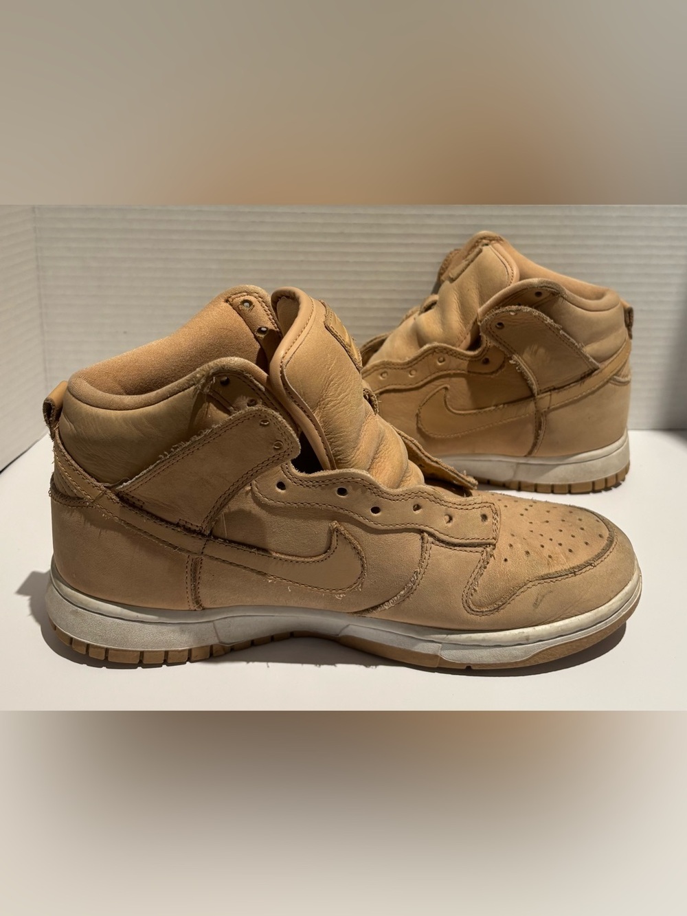 Nike Dunk High Premium MF Vachetta Tan Women's Size 9 DX2044-201